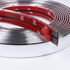 SBWLKJ 22FT Automotive Chrome Trim Molding 1"(25mm) Silver Chrome Heavy-Duty