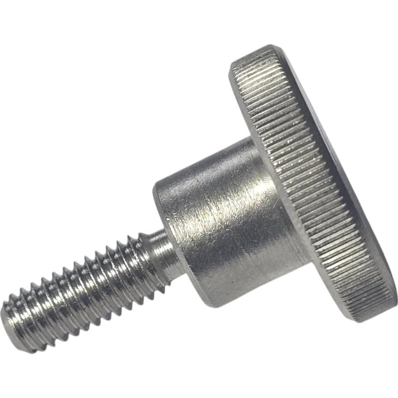 Knurled Bolt Screw Thumb Type Stainless Steel Hand Grip Knob