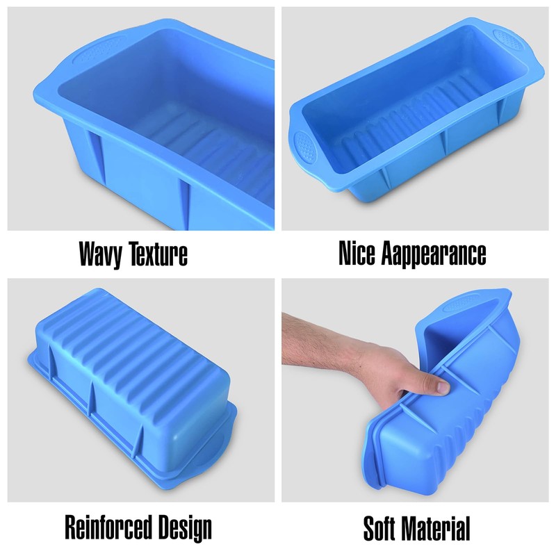 SILKORA - Extra Large Ice block Mold, Shape 2,5 Lbs
