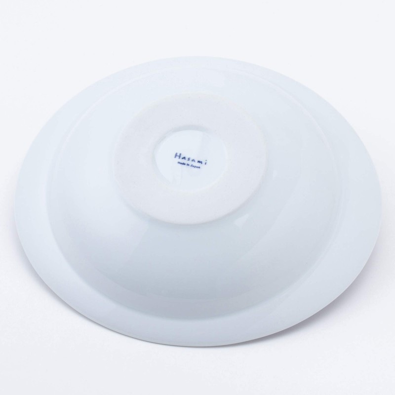 Hasamiyaki Vanilla Rim Bowl (L) Diameter 9.8 inches (25 cm)