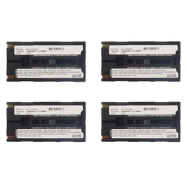 Synergy Digital Thermal Camera Batteries, Compatible with Nippon Avionics Thermo Gear 2UR18650F Thermal Camera, (Li-Ion, 7.4V, 1800 mAh), Combo-Pack Includes: 4 x SDOTH-L7112 Batteries