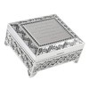 De Walden Granddaughter Engraved Silver Plated Trinket Box with Presentation