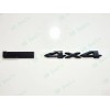Grand Cherokee Gloss Black Rear 4X4 & L Emblems Letter