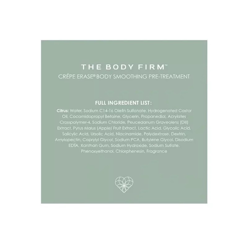 Crepe Erase Body Smoothing Pre-Treatment Fragrance Free 10 fl Oz.