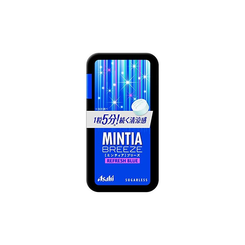 Asahi Food Mintia Breeze Refresh Blue, 30 Tablets x 8