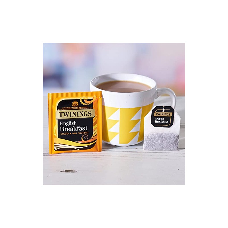 Twinings English Breakfast String and Tag Pack of 100