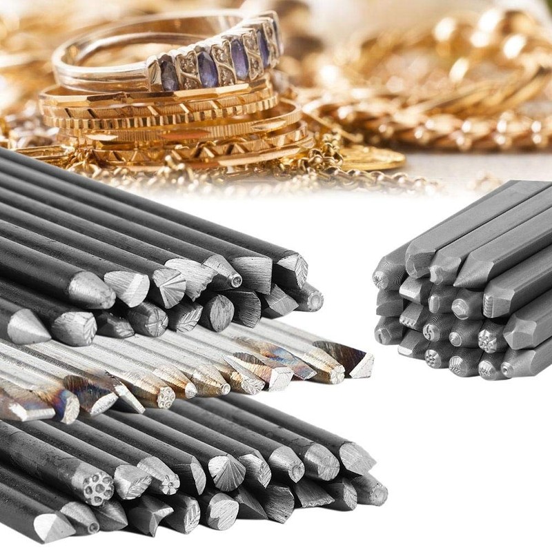 AYNEFY Professional Metal Chisel for Jewellery, Jewellery Anvil Chisel Tools,