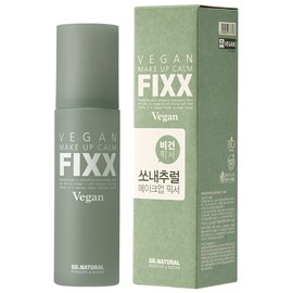So Natural Vegan Makeup Calm Fixer 100ml x 1 / 쏘내추럴 비건 메이크업 캄 픽서 100ml 1개