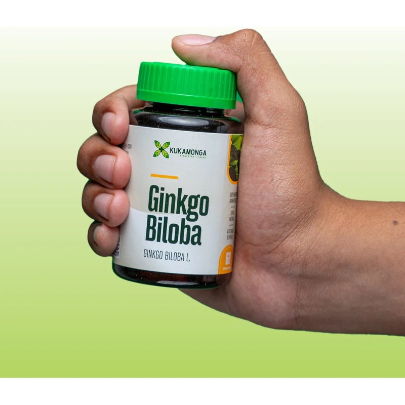 1 Ginkgo Biloba Cpsulas 1 Extracto Ginkgo Biloba Sin Sabor