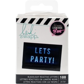 Heidi Swapp 313940 Pack Lightbox-Glow Mega-Bold (100 Piece)