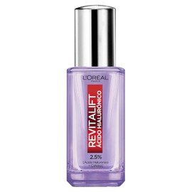 L'Oréal Paris Revitalift Filler Sérum de Ojos con Ácido Hialurónico + Cafeína, Rellena hasta 2.5% Líneas de Expresión y Corrige Ojeras, Aplicador Triple Perla, 15 ml