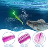 Pack of 33 Rubber Fish Fishing Lures Rubber Fish for