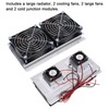 Thermoelectric Semiconductor Radiator Cooler Refrigeration Cooling Fan Heat Sink System