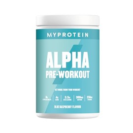 Myprotein Alpha Pre-Workout Powder with Beta Alanine and Caffeine - Blue Raspberry - 600g