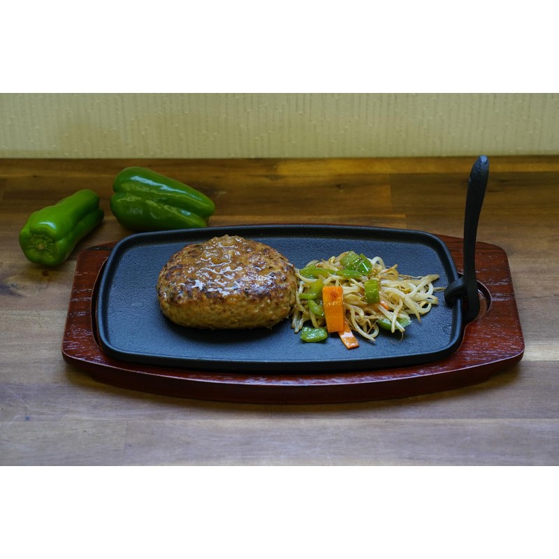 Ikenaga Iron Steak Plate, Handle, Large, 594