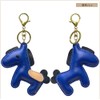 [Yocipa] Cute Genuine Leather Horse Keychain with Horse Design Charm