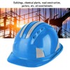 Construction Site Protective, Ventilate ABS Hard Hat Reflective Cap Stripe