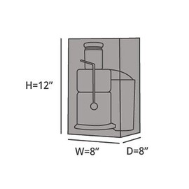 Covermates Keepsakes – Juicer Cover – Dust Protection - Stain Resistant - Washable – Appliance Cover-Bronze