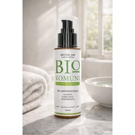 Gel Facial Limpiador con Retinol y Niacinamida, Limpiador Facial Diario Hierbas Mexicanas con Aloe + Manzanilla + Tepezcohuite, para Todo Tipo de Piel con Activos Dermatológicos