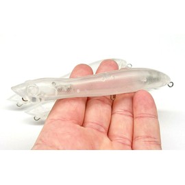 3 X Blank Fishing Lure Bodies 125MM 16g Wire Through Unpainted lure B052501