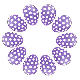 # Osterei-Holzornamente Klassische Arten von Osterei-Hängeanhängern aus Holz, eiförmige Ausschnitte, Baumanhänger, Eiersuche, Aktivität, Party, Hängeetiketten, Dekoration, Osterparty-Zubehör (A, A)