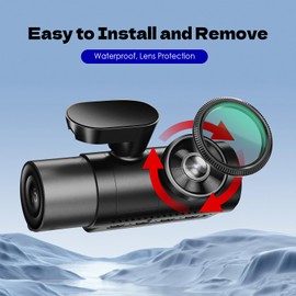 90Go 40mm Anti-Glare CPL Filter, Circular Polarizing Filter for Vantrue E1, E2, E3, E1 Lite, S1 Pro, N4 Pro,N5,N2x Dash Cam