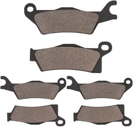 OuYi Motorcycle Front and Rear Brake Pads Compatible with Can am Outlander 450 500 570 650 800r 850 1000 EFI XMR DPS L Max 705601014, 705601015, 715900248