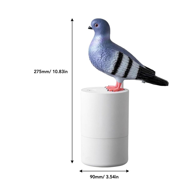 Pigeons Soap Dispenser, Countertop Automatic Induction Foam Soap Dispenser, Touchless