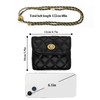 Long Keeper Leather Waist Bag - Women Mini Chain Belt