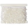Expo International Velma Beaded Raindrop Fringe Trim, 10 yd., Crystal
