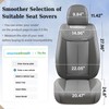 Coverado Car Seat Covers Front Seats, Luxury Nappa Leather Waterproof