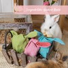 Jute and Velvet Bag with Ears, Alternative Easter Nest in