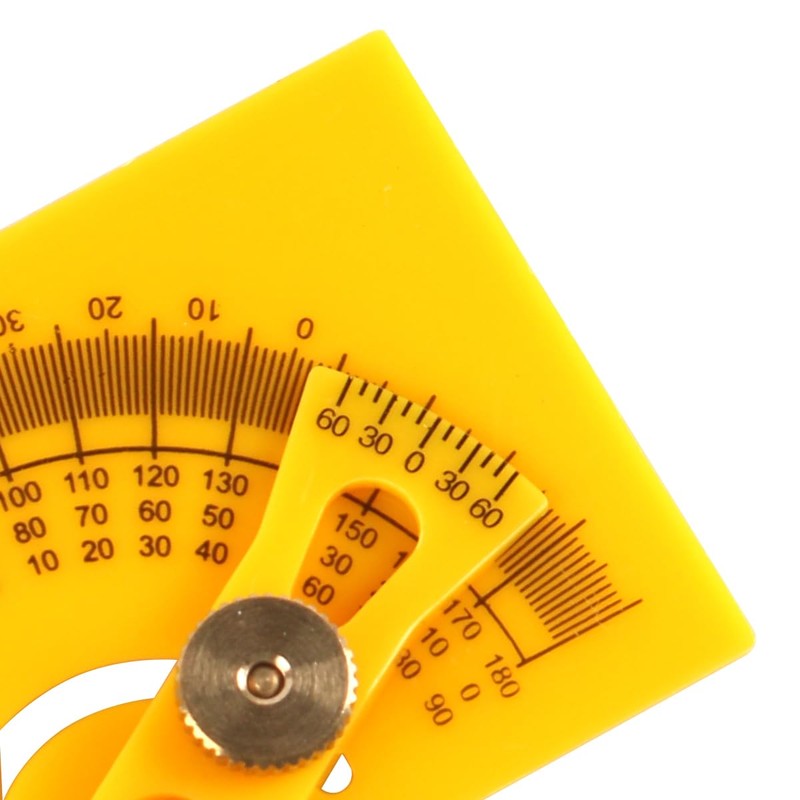 VOANZO Universal Angle Finder Tool Arm Protractor Ruler Goniometer &