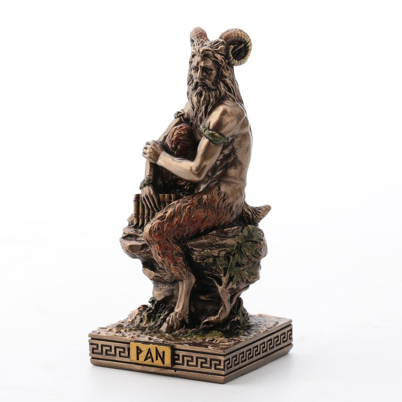 Veronese Design Pan Greek God of The Wild Resin Hand