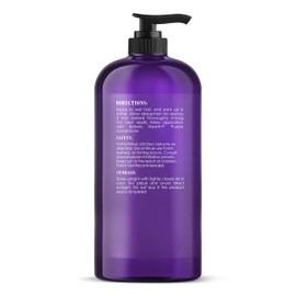 Botanic Hearth Purple Shampoo - for All Shades of Blonde, Silver and Gray Hair - With Lavender Oil, Vitamin E, & Rosemary Oil - Enhances Highlights - Sulfate Free, Paraben Free, 16 fl oz (Pack of 1)