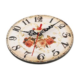 Levemolo Boho Wall Clock Silent Desk Clock Artwork Accessory Perfect for Home Decor