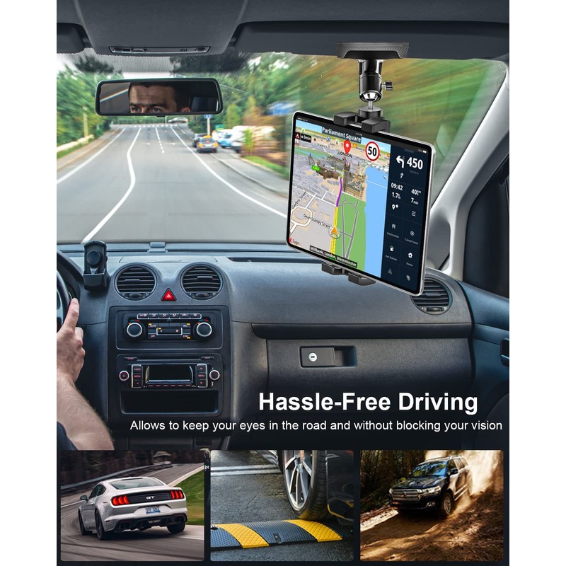 phichy Sun Visor Car Tablet Holder