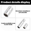 4 PCS 10mm Socket,1/4 Socket Set,1/4-Inch Deep Socket Set,Mini Socket