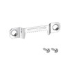 sourcing map Picture Hangers, 43mm Double Hole with Screws for