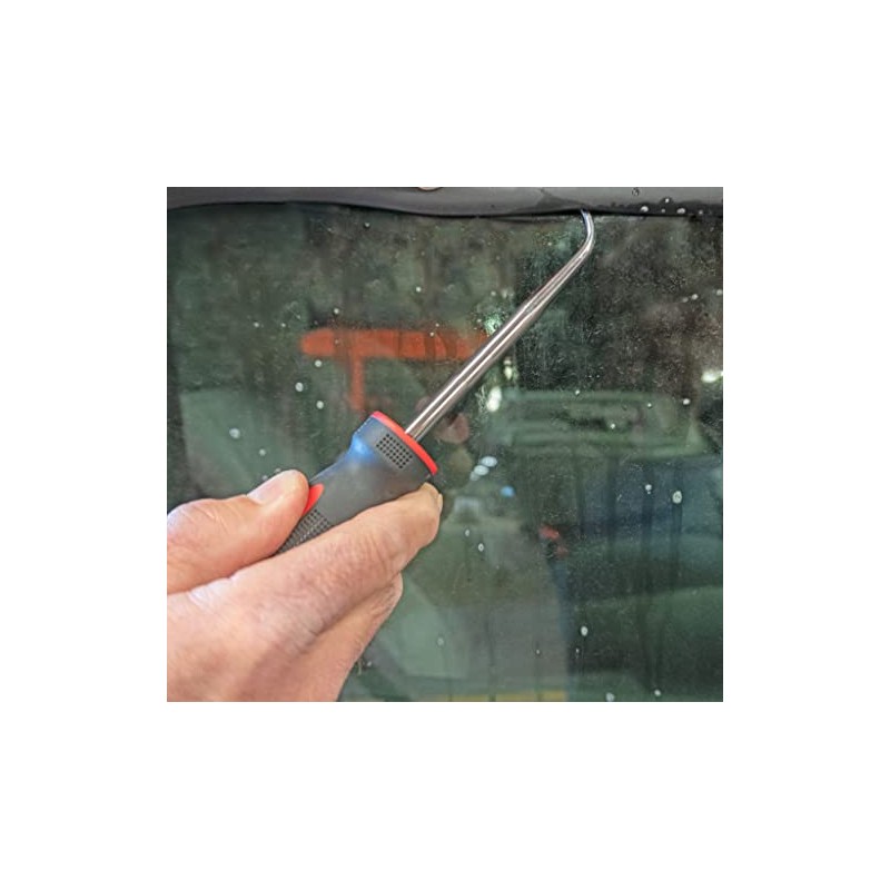 Lisle 80420 Self Locking Rubber Gasket Tool,red/Black