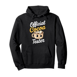 Kawaii Hot Chocolate Cocoa Cute Marshmallow Vibe Pullover Hoodie