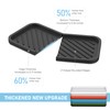 EG-SIPRO Silicone Sponge Holder,Large 10" Kitchen Sink Organizer Tray Kitchen