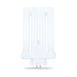lumenivo FML 27W 6500K Bulb Quad Tube Fluorescent Light Bulb GX10q-4 4 Pin Base - Daylight Full Spectrum Tube Light Bulb - Sunlight Lamp Replacement Bulb - 10,000 Hours - 1330 Lumens
