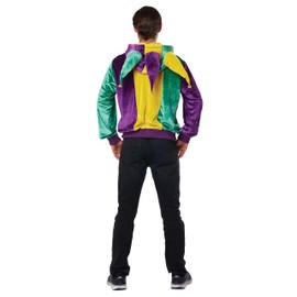 California Costumes Mardi Gras Jester Hoodie