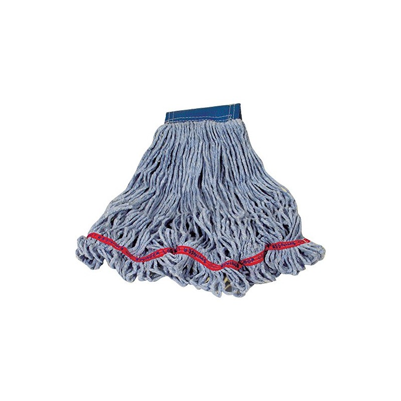 Rubbermaid Commercial Swinger Loop Wet Mop Head, Azul, Large