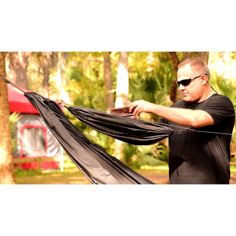 Go Outfitters Gear Loft for Hammock Camping - Ample Storage