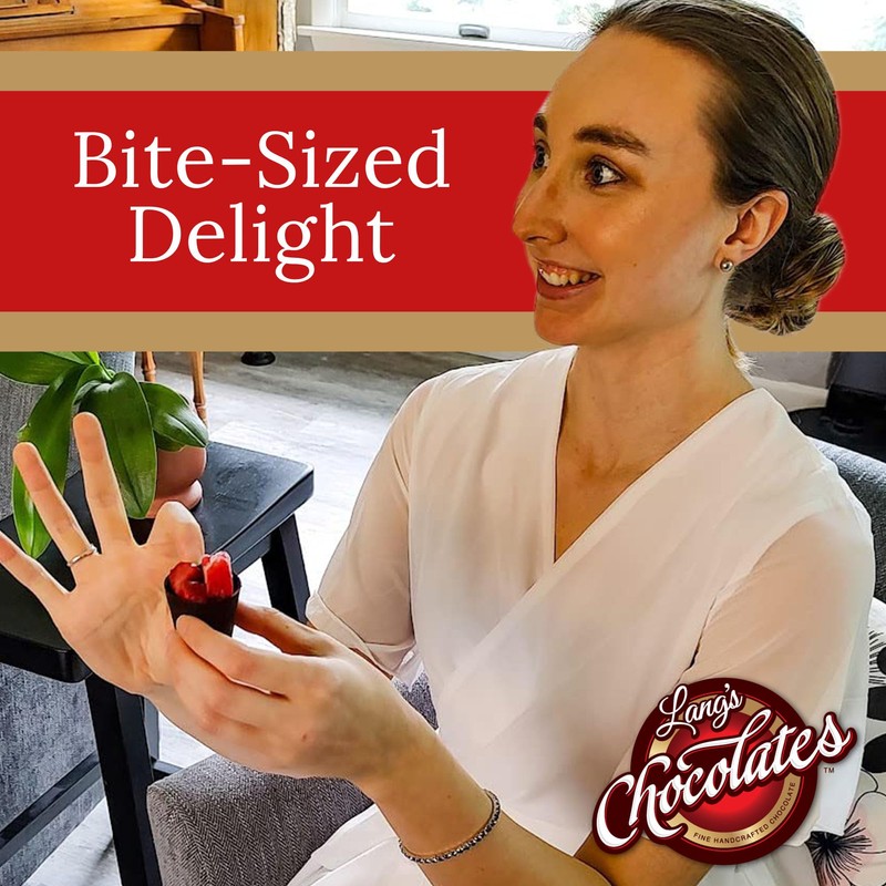 Lang's Chocolates – Dark Chocolate Shot Glasses – Dairy Free