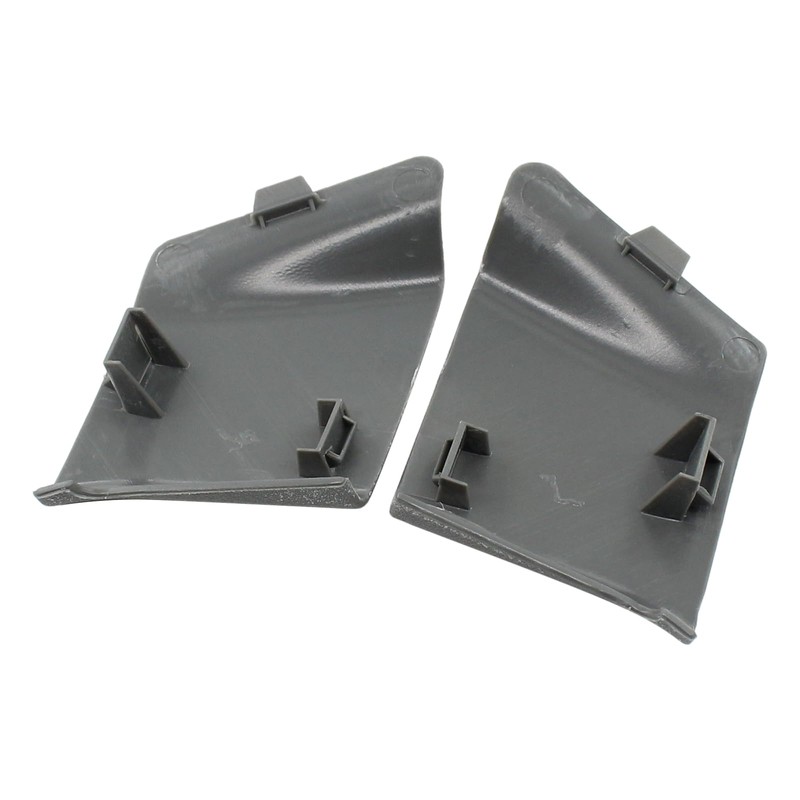 DriveFix Driver and Passenger Side Seat Belt Anchor Cover Slate
