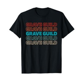 Retro Burial Team - Grounds Cemetery Vintage Gravedigger T-Shirt