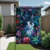 Startlit Patio Spring Summer Garden Flag 12x18 Inch Double Sided